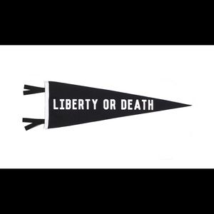 Oxford Pennant Liberty or Death Pennant